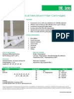 PFI EMC - Economical Melt Blown Filter Cartridges - New