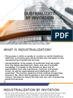 Industrialization by Invitation Powerpoint Presentation