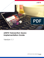 eNETS Transaction Query Implementaion Guide 1.1 PDF