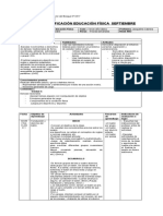 Planificacion 3 Basico Educacion Fisica