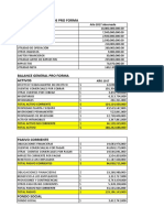 Trabajo De, Balance General, Estado de Resultado y Proyecciones Financieras