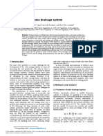 Design of Coal Mine Drainage System