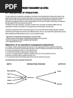 Chapter 4 Operations Management AS and A Level