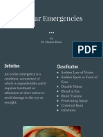 Ocular Emergencies 