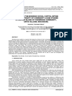 Suparman (2014) ORGANIZING THE BONDING SOCIAL CAPITAL WITHIN THE DISCONTINUITY OF COMMUNITY (CASE STUDIES IN LAE-LAE ISLAND OF FISHERMAN COMMUNITY, UNTIA VILLAGE, MAKASSAR)