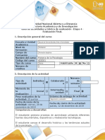 Guía Etapa 4 - Evaluación Final