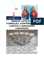 Manual Católico, Formação, Confirmação e Convite A Verdadeira Conversão PDF