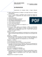 Exercícios Propostos de Ensaios e Materiais