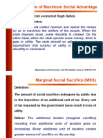 Maximum Social Advantage in Details PDF