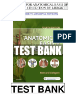 Anatomical Basis Dentistry 4th Liebgott Test Bank