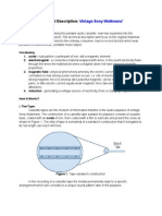 Walkman Process Description