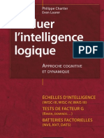 Evaluer L'intelligence Logique - Approche Cognitive Et Dynamique