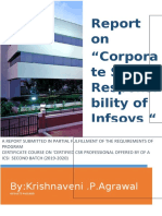 CSR of Infosys