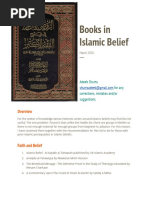 Islamic Beliefs in English List