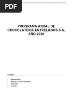 Programa de Prevencion de Riesgo Chocolateria S.A.