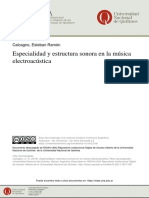 Especialidad y Estructura en La Musica Electroacustica PDF