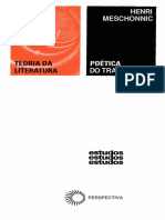 MESCHONNIC, Henri. Poética Do Traduzir PDF