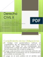 Cumplimiento de Las Obligaciones PDF