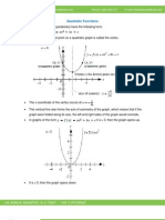 Math Study Guide - Quadratic Functions