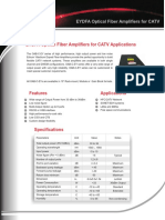 EDFA Erbium Yterbium Doped Fiber Amplifier CATV OAB-C-EY R4