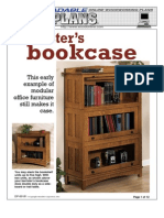 WoodPlans Online - Barrister's Bookcase