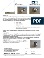 Water Mist Nozzle GW M5 PDF