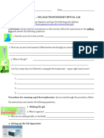 Worksheet - Gel Electrophoresis Virtual Lab - 2019