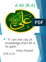 Hazrat Ali (R.A) 4