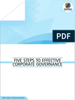 Five Steps To Effective Corporate Governance