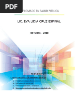 Módulos Diplomado Salud Pública - Lic Eva Cruz Espinal