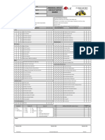 PS Checklist Motor Grader