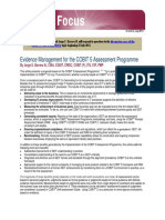 Evidence Management For The COBIT 5 Assessment Programme