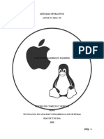 Sistemas Operativos (Linux VS Mac OS)