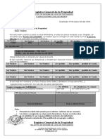 Solicitud de Informe de Testamento