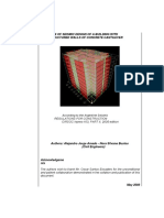 Example of Seismic Design of A Building With Structured Walls PDF