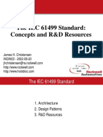 The IEC 61499 Standard. Concepts and R&D Resources