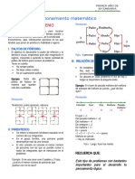 Actividades de Juegos de Ingenio - Primero de Secundario - RM