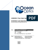 Ocean Insight USB2000+ Operating Instructions