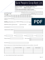 Net Banking Form PDF