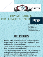 Private Labels Challenges & Opportunities