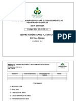 Manual Del Usuario Siigo para El Procedimiento de Registros en Siigo