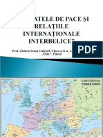 Prezentare Tratatele de Pace Si Relatiile Internationale Interbelice Cls. 10