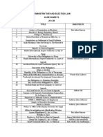 ADMINISTRATIVE AND ELECTION LAW DIGESTS First Batch