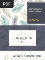 Group A Controlling