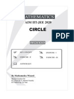 Circle Theoryexercisesheet