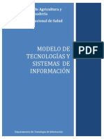 Modelo de Tecnologias y Sistemas de Informacion