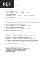 Safety-Model Questions