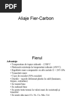 Aliaje Fier Carbon