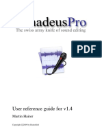 Amadeus Pro Manual