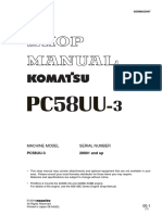 Komatsupc58uu 3shopmanualexcavatorrepairbook PDF